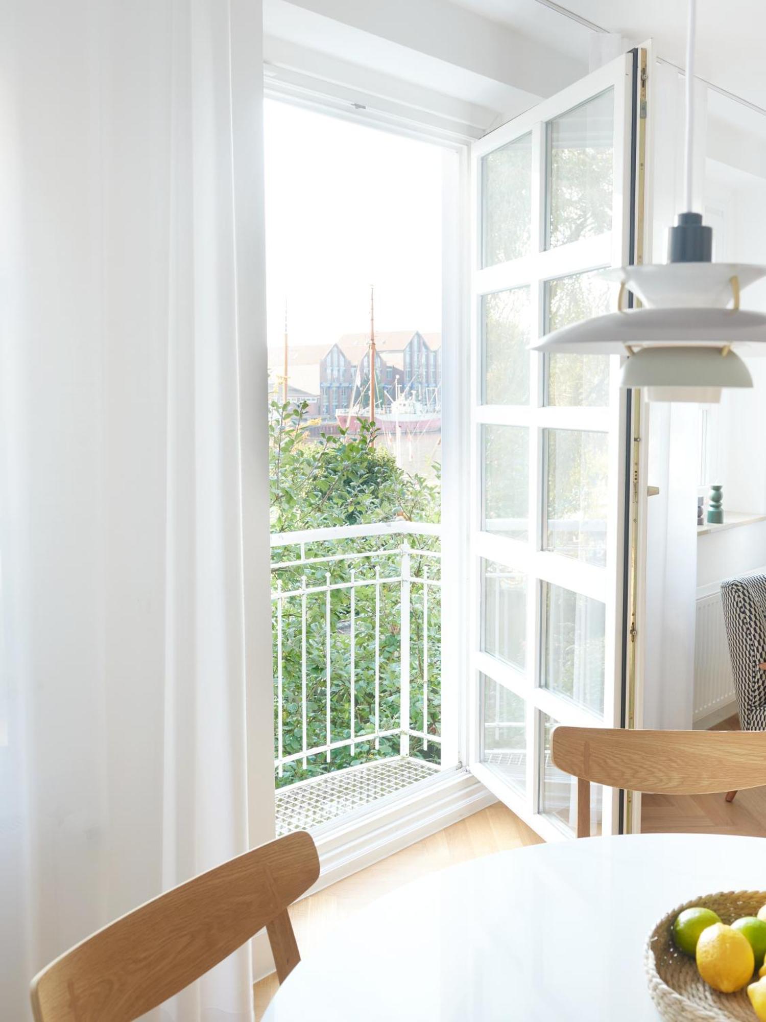 Hafenblick Appartement レーア エクステリア 写真